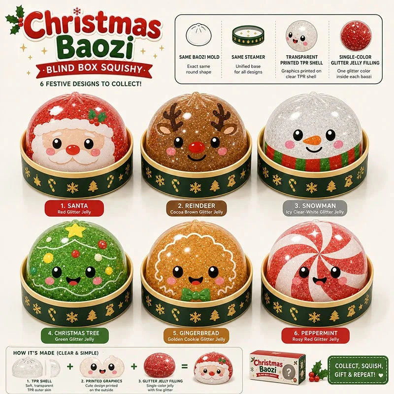 Christmas Squishy — 1 Random Design